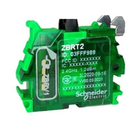 Schneider Electric Tlačítkový vysílač, řada: Harmony XB IP30 Šroubová svorka 22 mm Černá