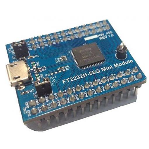 Komunikační a bezdrátový vývojový nástroj FT2232H-56Q Mini Module Mini-modul FTDI Chip, klasifikace: Sada pro hodnocení