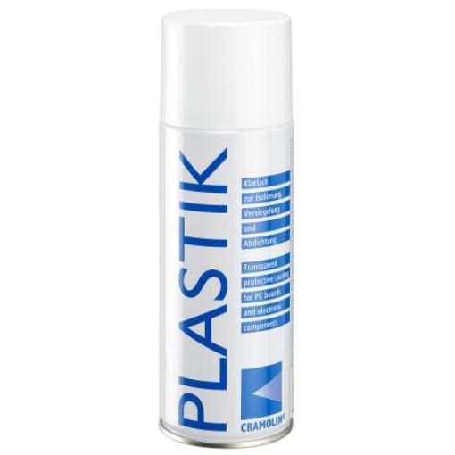 Konformní nátěr, Průhledné, 400 ml Aerosol, Elektronika, Kabelová svorka PCB Akrylová pryskyřice 120 °C -70 °C Cramolin