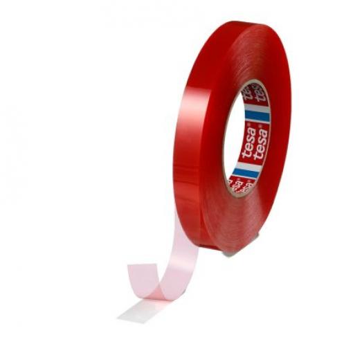 Oboustranná plastová páska, Transparentní 19mm x , délka: 50m 0.205mm (tloušťka) 04965-00008-00 Tesa