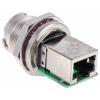 RS PRO Konektor RJ45, řada: GTC Sealed Vnitřní Cat5e, Rovný, Montáž do panelu Stíněné, počet portů: 1portový