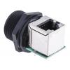 Spojka Ethernetu, řada: GTC Sealed, počet portů: 2portový Stíněné RJ45 samice Cat5e, Spojka 90° RS PRO