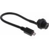 RS PRO Kabel USB Vnitřní, řada: GT11A200, A: Micro USB B, 200 mm Vnější, Černá, B: USB B
