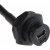 RS PRO Kabel USB Vnější, řada: GT114200, A: Micro USB typ B, 200 mm Vnitřní, Černá, B: Micro USB typ B