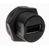 RS PRO Konektor USB, řada: GTC Sealed Vnitřní, počet portů: 1portový, orientace těla: Rovný Mini USB, Panel, IP67,