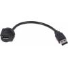RS PRO Konektor USB, řada: GTC Sealed Vnitřní, počet portů: 1portový, orientace těla: Rovný Mini USB, Panel, IP67,