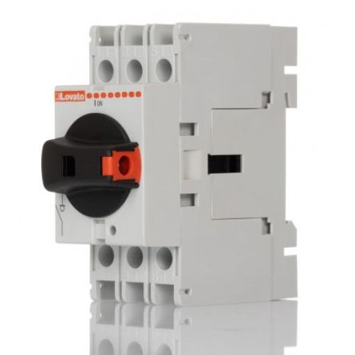 Lovato Oddělovací (hlavní) vypínač, rozsah: GA 3pólový Panel IP65 32 A 15 kW