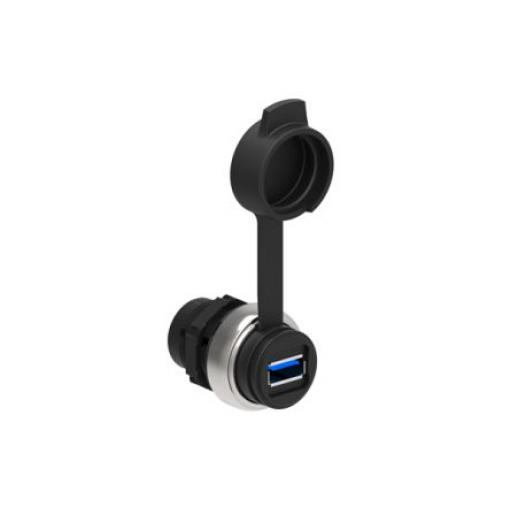 Lovato Konektor USB, řada: LPC D Vnitřní, počet portů: 1portový, orientace těla: Rovný USB typu A na A, 5 V, Kabel USB