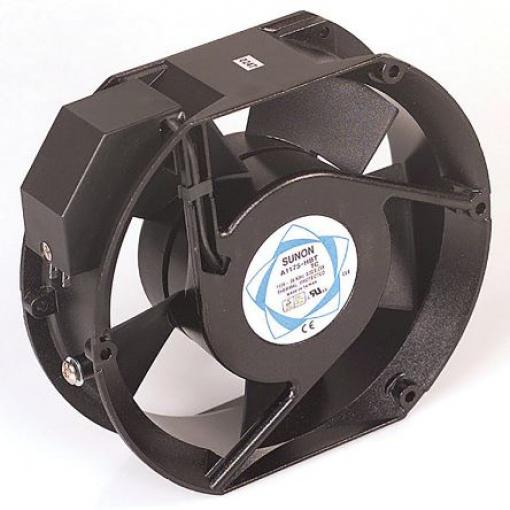 Sunon Axiální ventilátor, řada: A1175, průtok vzduchu: 305.8 m³/h 39 W 115V ac 590 mA 151 mm 171.5mm 51 mm