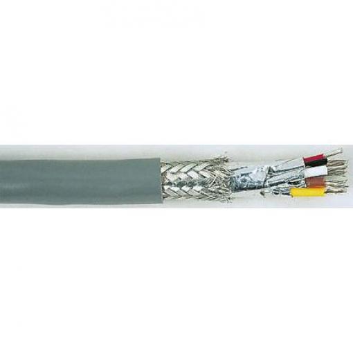 Alpha Wire Cat5 Ethernetové kabely, řada: Alpha Essentials Coaxial Cable, Šedá, Polyvinylchlorid, 300V 30 m 4, typ