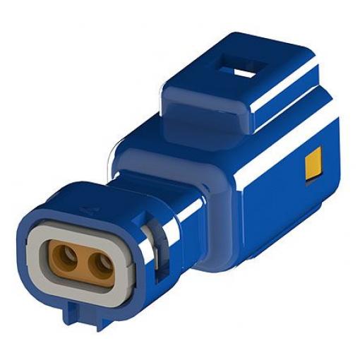 EDAC Konektor vodič-vodič, řada: 560, formát pólů: 2, Kabel Krimpovací, 250V 3A, 105 °C, -40 °C