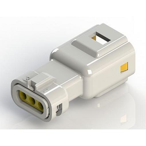 EDAC Konektor vodič-vodič, řada: 560, formát pólů: 3, Kabel Krimpovací, 250V 3A, 105 °C, -40 °C