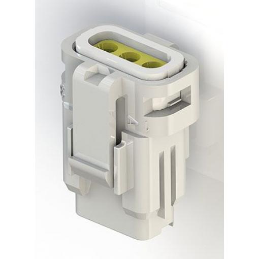 EDAC Konektor vodič-vodič, řada: 560, formát pólů: 3, Kabel Krimpovací, 250V 3A, 105 °C, -40 °C