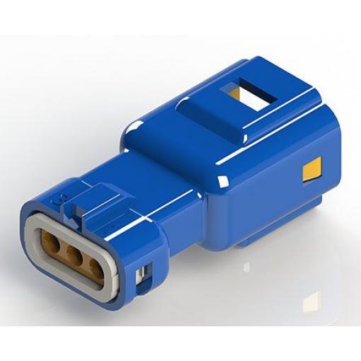EDAC Konektor vodič-vodič, řada: 560, formát pólů: 3, Kabel Krimpovací, 250V 3A, 105 °C, -40 °C