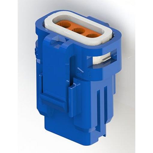 EDAC Konektor vodič-vodič, řada: 560, formát pólů: 3, Kabel Krimpovací, 250V 3A, 105 °C, -40 °C