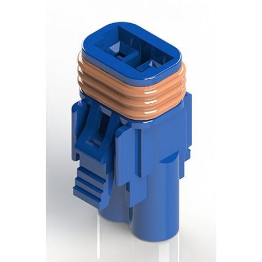 EDAC Konektor vodič-vodič, řada: 572, formát pólů: 2, Kabel Krimpovací, 300V 10A, 105 °C, -40 °C