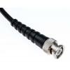 Koaxiální kabel, řada: BNC RG58, Černá Polyvinylchlorid, vnější průměr: 14.6 mm OD 3 m 50 Ω Telegartner S koncovkou