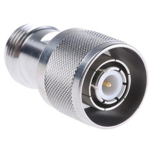 Huber+Suhner Adaptér RF, orientace těla: Rovný, 50 Ω, 11GHz Vnější, typ kabelu: Koaxiální Vnitřní, obklad těla: