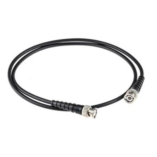 Koaxiální kabel, řada: BNC RG58C/U, Černá Polyvinylchlorid, vnější průměr: 14.6 mm OD 50 Ω Telegartner S koncovkou