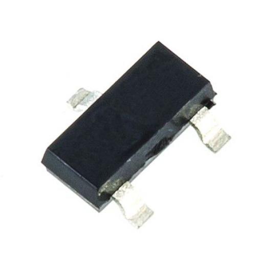 Nexperia Tranzistor BC849C,215 100 mA NPN 30 V, SOT-23, počet kolíků: 3 kolíkový Jednoduchý