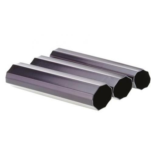 Alpha Wire Teplem smrštitelné bužírky průměr 31.7 mm Černá smršťovací poměr 5.6:1 Polyolefin 152mm, řada: FIT Shrink