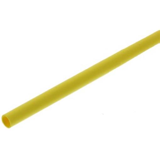 TE Connectivity Teplem smrštitelné bužírky průměr 1.6 mm Žlutá smršťovací poměr 2:1 Polyolefin 1.2m, řada: RNF-100