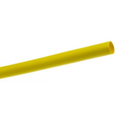 TE Connectivity Teplem smrštitelné bužírky průměr 6.4 mm Žlutá smršťovací poměr 2:1 Polyolefin 1.2m, řada: RNF-100