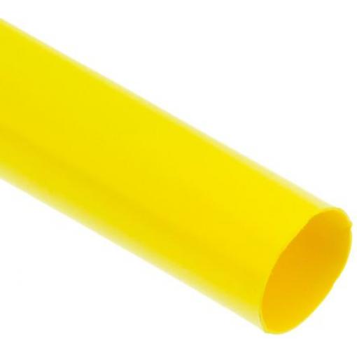 TE Connectivity Teplem smrštitelné bužírky průměr 9.5 mm Žlutá smršťovací poměr 2:1 Polyolefin 1.2m, řada: RNF-100