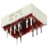5082-7650 LED displej 1 7 segmentů Anoda barva LED diody Červená 1.1mcd Levá strana 10.9 mm Broadcom 626 nm