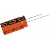 Superkondenzátor, řada: 220 EDLC 30F -20 → +50% 36mΩ 2.7V dc, Průchozí otvor, 1631, 16.5 (Dia.) x 33.5mm Vishay