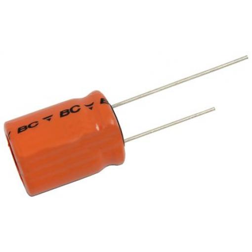 Superkondenzátor, řada: 220 EDLC 15 F -20 to 50 % 40mΩ 2.7 V dc, Průchozí otvor, 1620 Vishay