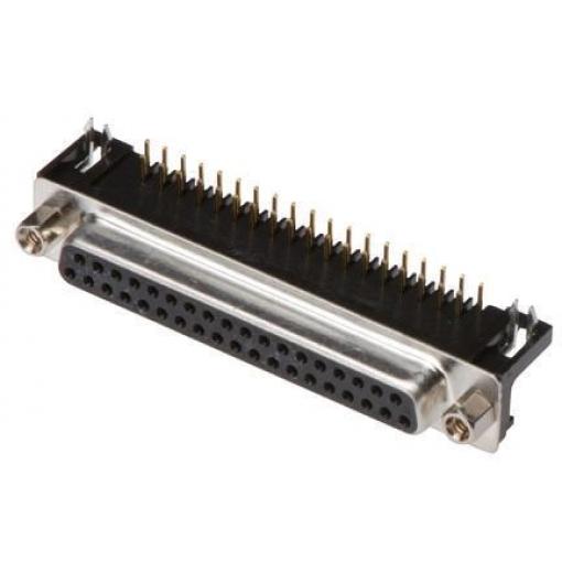 ASSMANN WSW Konektor D-Sub, řada: A-DF, počet kontaktů: 37, orientace těla: Pravý úhel 2.77 mm, Průchozí otvor, D-SUB,