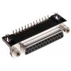 ASSMANN WSW Konektor D-Sub, řada: A-DF, počet kontaktů: 25, orientace těla: Pravý úhel 2.77 mm, Průchozí otvor Vnitřní,