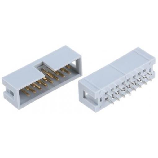 ASSMANN WSW Konektor PCB, řada: AWHW, Vodič-deska, počet kontaktů: 16, počet řad: 2, rozteč: 2.54 mm, orientace těla: