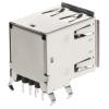 ASSMANN WSW Konektor USB, řada: A-USB Vnitřní, počet portů: 2portový, orientace těla: Pravý úhel USB typu A, 30 V,