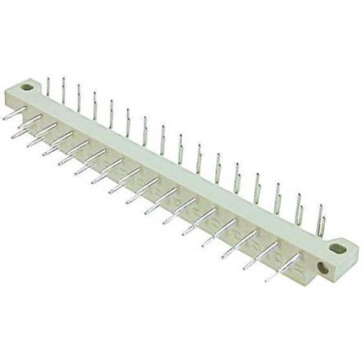 ASSMANN WSW Konektor DIN 41617, řada: DIN 41617, rozteč: 5 mm, počet kontaktů: 21, počet řad: 2, orientace těla: Pravý