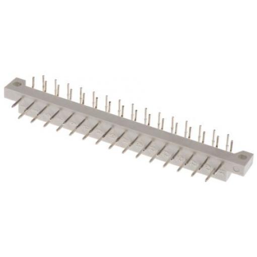 ASSMANN WSW Konektor DIN 41617, řada: DIN 41617, rozteč: 5 mm, počet kontaktů: 31, počet řad: 2, orientace těla: Pravý