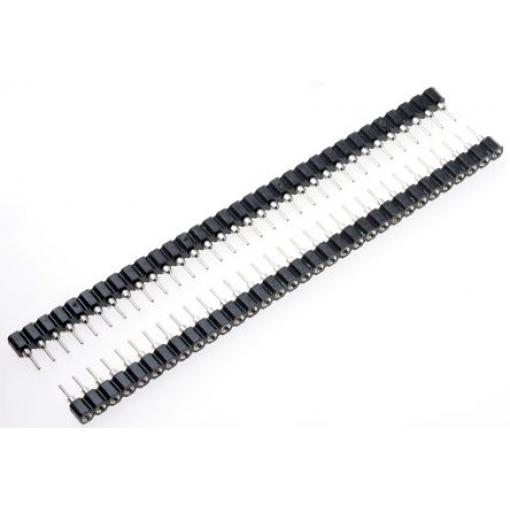 Patice PCB, řada: AW 127, orientace těla: Rovný, rozteč: 2.54 mm, počet kontaktů: 32, počet řad: 1, Průchozí otvor