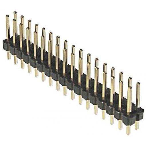 ASSMANN WSW Kolíkový konektor, řada: AWL254, Deska-deska, počet kontaktů: 72, počet řad: 2, rozteč: 2.54 mm, orientace