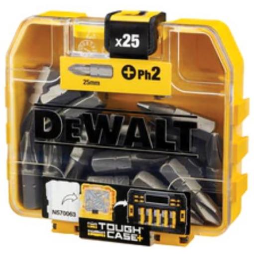 DeWALT Bit šroubováku, PH2, počet kusů: 25