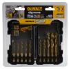 Sada příklepových vrtáků Titan 10kusová Dewalt