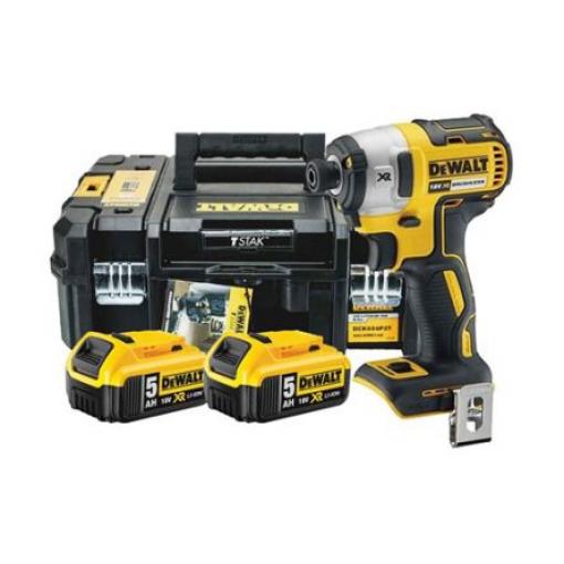 Nárazový utahovák DCF887P2-GB 6.35mm, 18V, 400W Dewalt