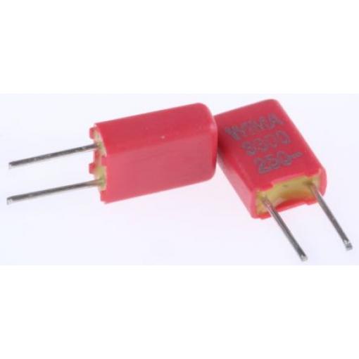 Vrstvové kondenzátory, řada: MKS02, Průchozí otvor 3.3 nF 160 V ac 250 V dc WIMA 0.4 mm