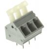 WAGO Svorkovnice PCB, řada: 256, rozteč: 5.08 mm, počet řad: 1, počet kontaktů: 3, Šedá