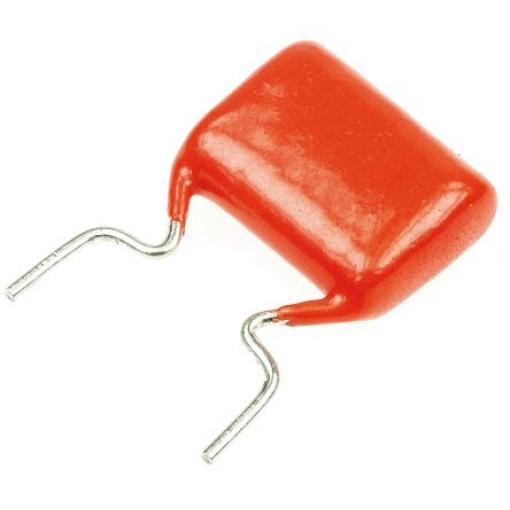 Vrstvové kondenzátory, řada: MKT368, Průchozí otvor 100 nF 160 V ac 250 V dc Vishay 0.6 mm