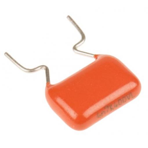 Vrstvové kondenzátory, řada: MKT368, Průchozí otvor 4.7 nF 220 V ac 400 V dc Vishay 0.6 mm