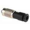 Kulatý konektor, počet kontaktů: 5, Kabel, velikost: M9 binder, pohlaví kontaktu: Vnitřní, orientace těla: Rovný