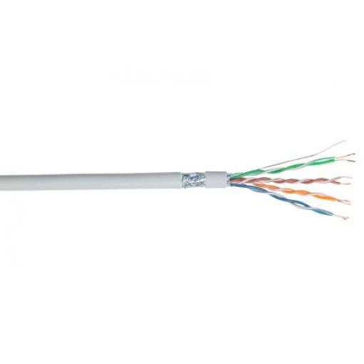 CAE Multimedia Connect Cat5e Ethernetové kabely, řada: MMC, Šedá, Nízko dýmivý bezhalogenový 305 m, typ pláště: Stíněné