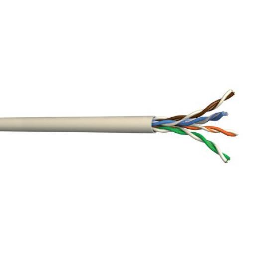 CAE Multimedia Connect Cat5e Ethernetové kabely, řada: MMC, Šedá, Nízko dýmivý bezhalogenový 305 m, typ pláště: