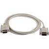 Roline Sériový kabel, A: Vnější délka 1.8 m, A: D-Sub 9pin, B: Vnější, B: DB9, Polyvinylchlorid